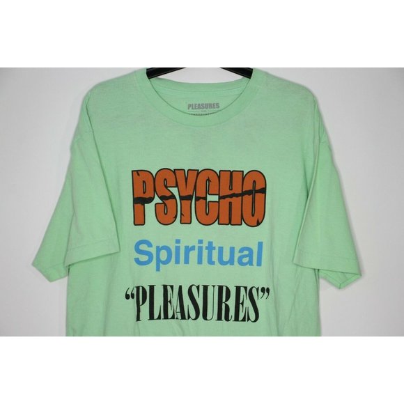 Pleasures Psycho Spiritual Spell Out T-Shirt G713 - Picture 5 of 6